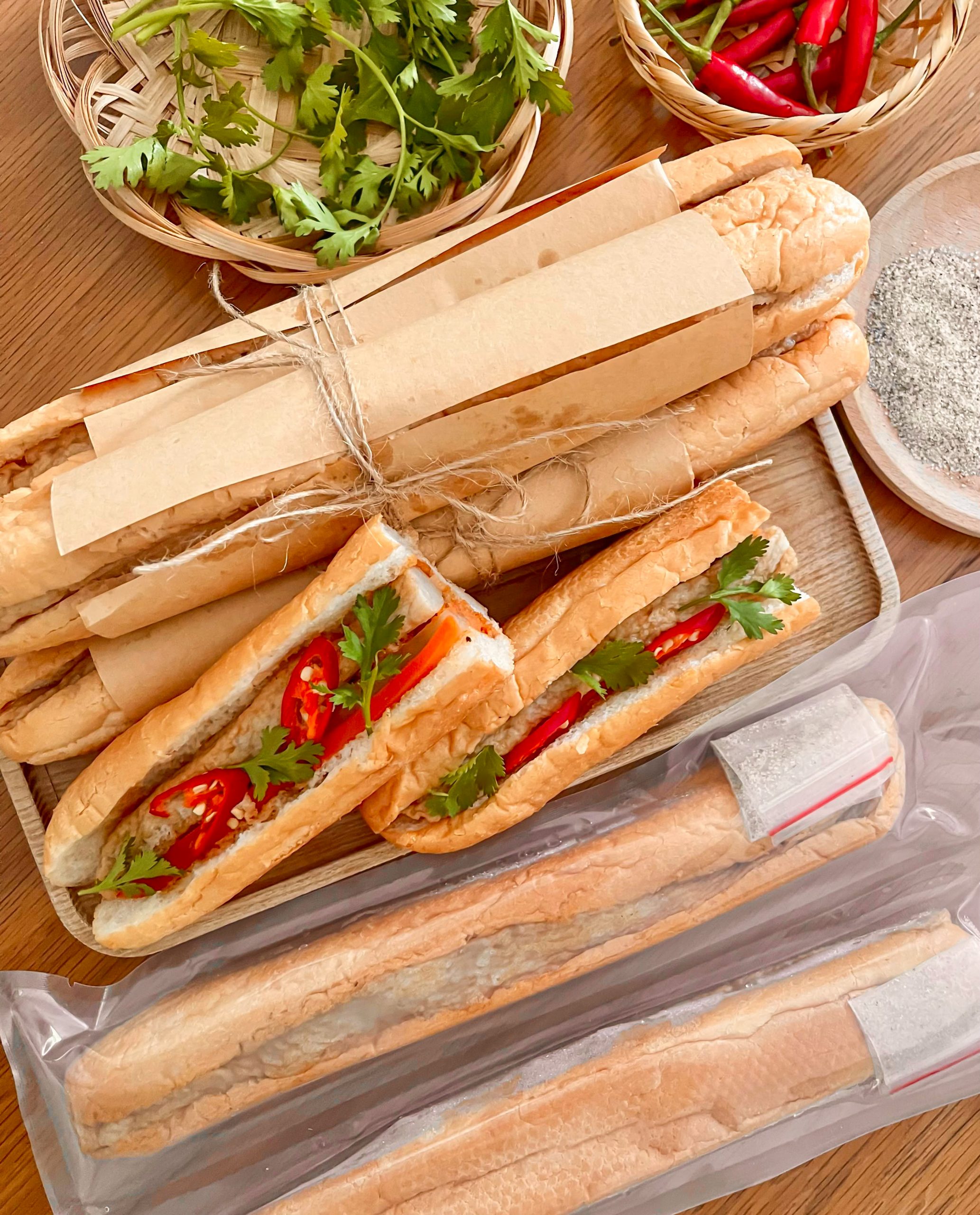 Chuon Chuon Vietnamese bread with fried featherback fish cake - Asian food distributor