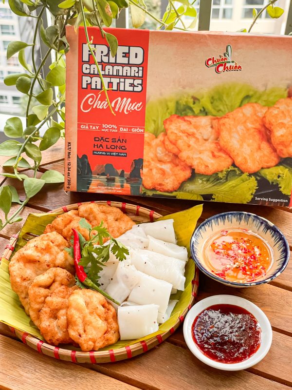 Dragon Fly Chuon Chuon fried calamari patties
