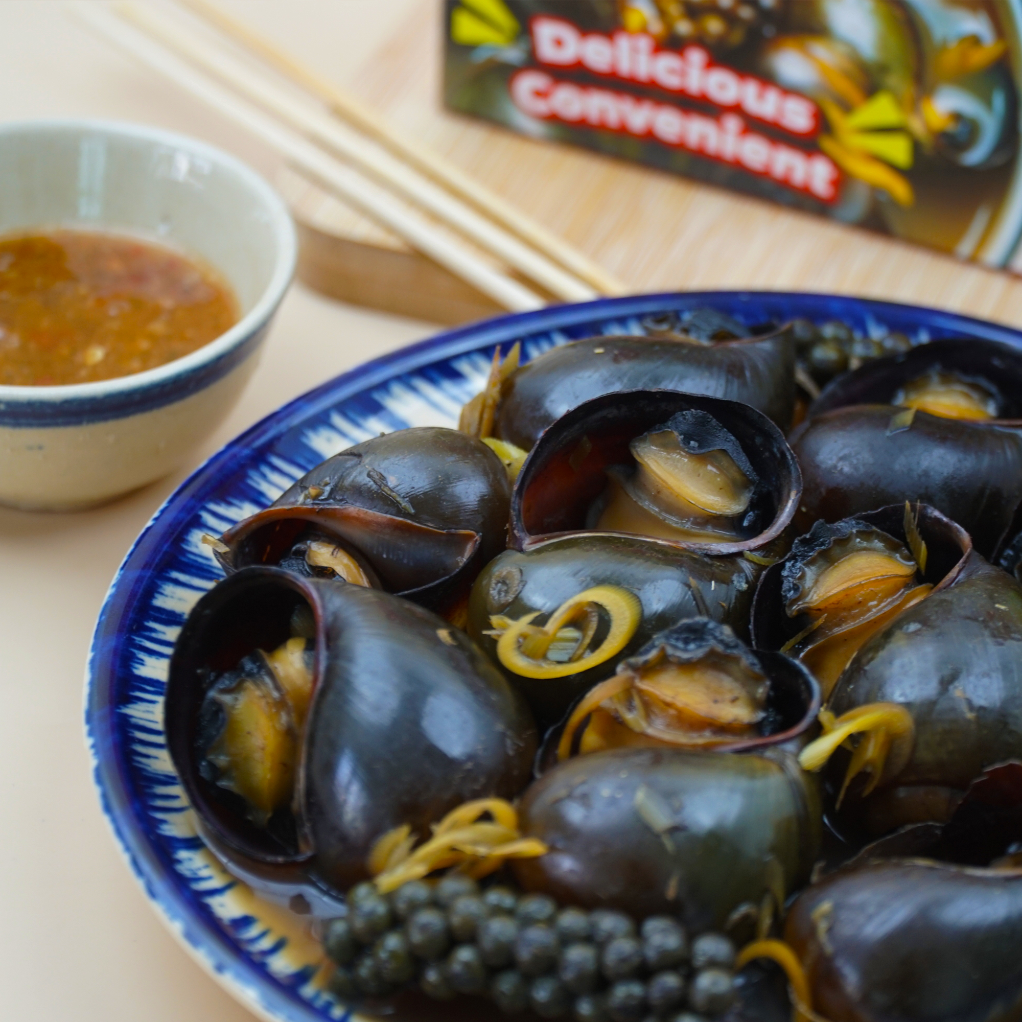 CTC137 - STEAMED APPLE SNAIL WITH BLACK PEPPER Ốc bươu hấp tiêu - Cô Bảy Đò - 71432 - 08 STEAMED APPLE SNAIL WITH BLACK PEPPER // Ốc bươu hấp tiêu - Cô Bảy Đò