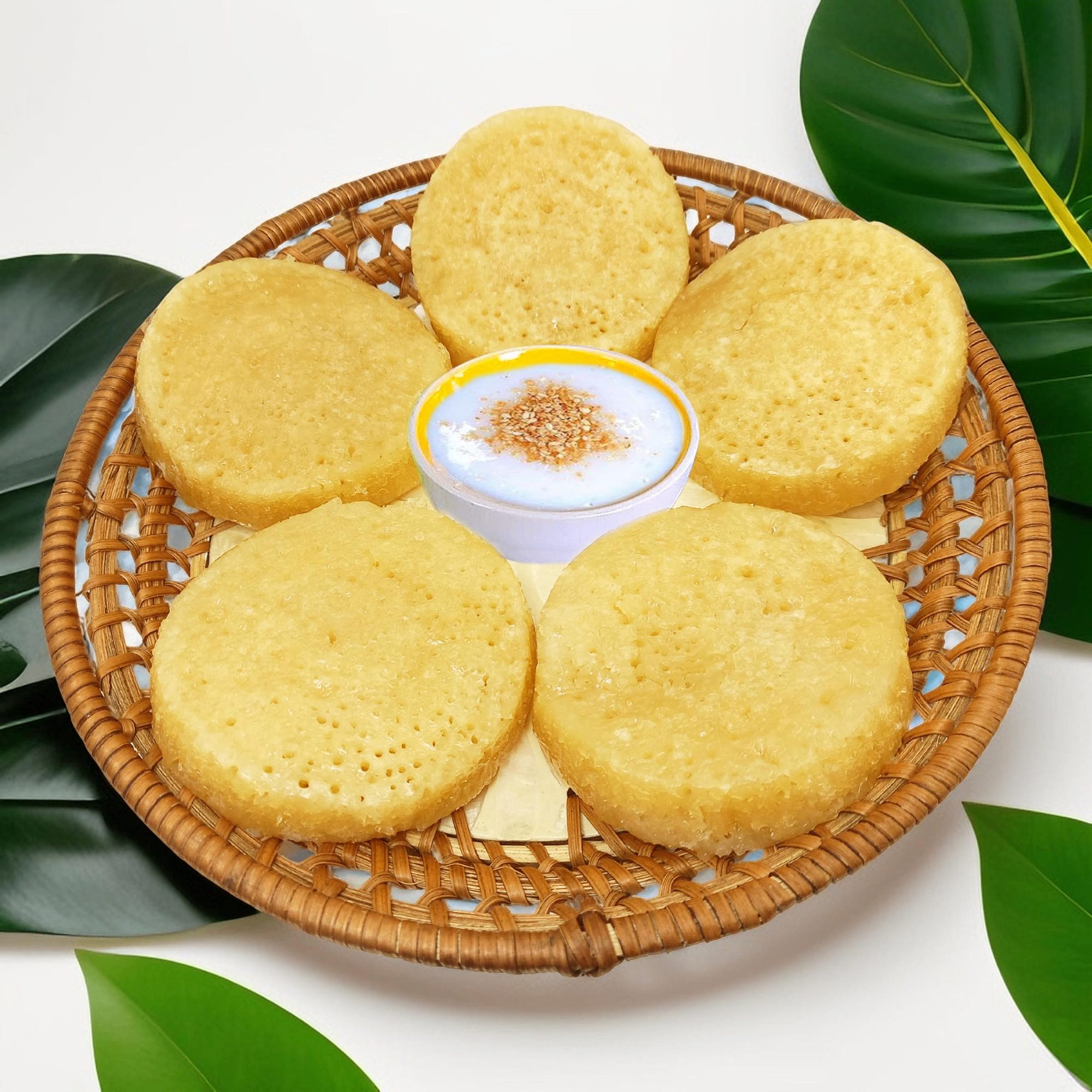 MINI PALM SUGAR HONEYCOMB CAKE _ Bánh Bò Thốt Nốt Mini - 73174