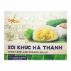 Ha Thanh's Sticky Rice And Spinach Balls (Xôi Khúc Hà Thanh): Glutinous rice and spinach balls filled with mung beans and shrimp, offering a savory snack from northern Vietnam. Chuon Chuon Brand - powered by US Trading wholesale Asian Food distributor