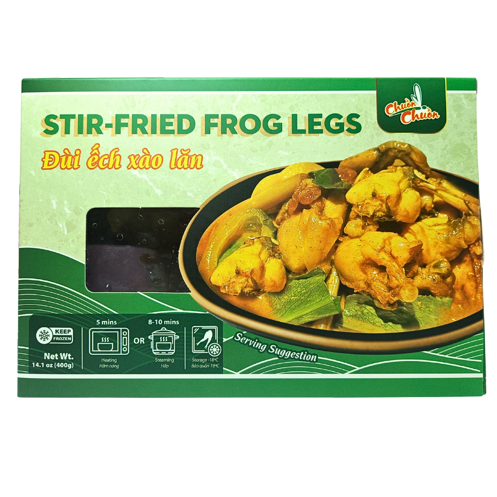Stir Fried Frog Leg (Đùi Ếch Xào Lăn) Chuồn Chuồn brand Dragonfly (1)