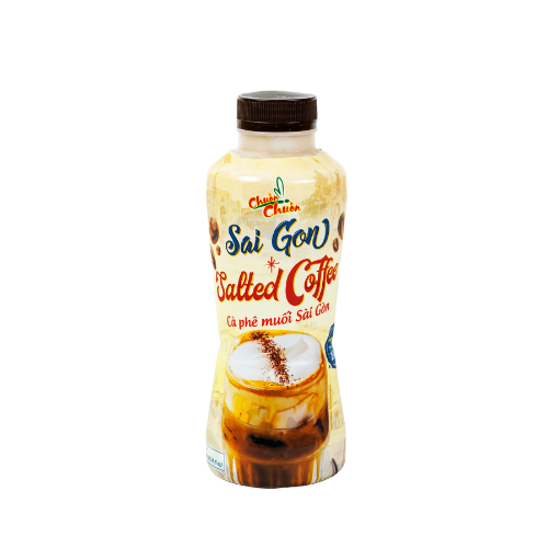Saigon Salted Coffee (Cà Phê Muối Sài Gòn): A blend of strong Vietnamese coffee with a touch of salt and cream, capturing the signature salted coffee taste of Saigon. Chuon Chuon Brand - powered by US Trading wholesale Asian Food distributor
