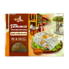 Vietnamese Steamed Rice Roll (Bánh Cuốn Việt Nam): Soft, delicate rice rolls filled with savory pork and mushrooms, served with fresh herbs and dipping sauce for a flavorful meal. Chuon Chuon Brand - powered by US Trading wholesale Asian Food distributor