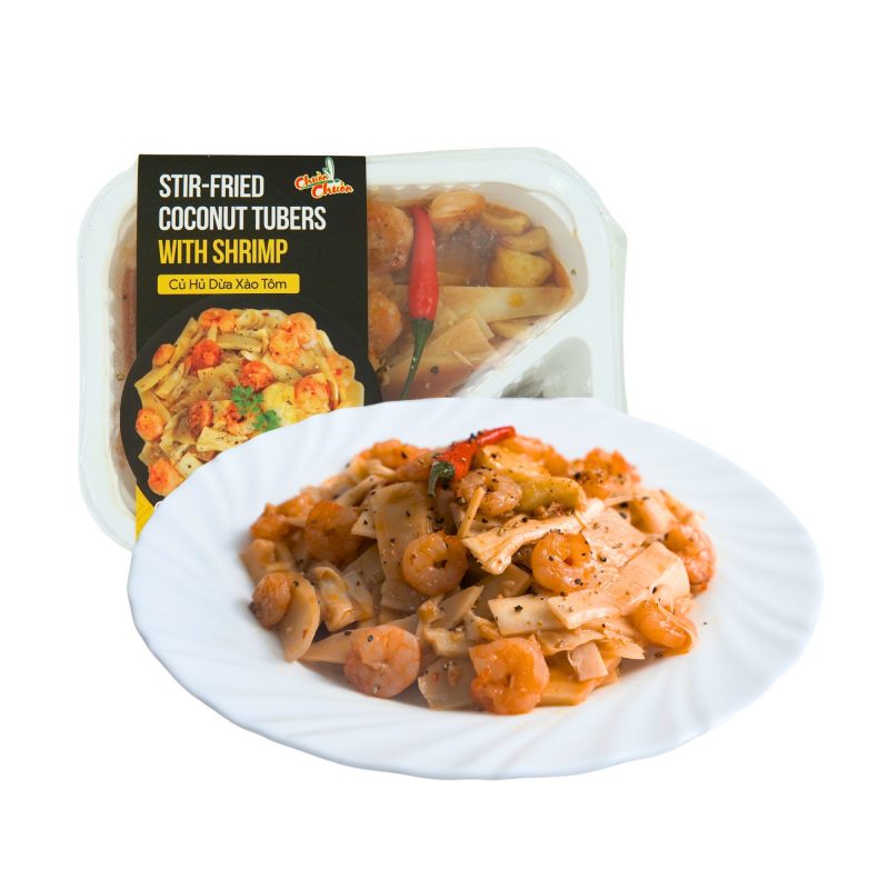 Stir-Fried Coconut Tubers With Shrimp // Củ Hủ Dừa Xào Tôm - 71256