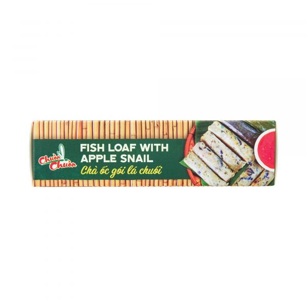 FISH LOAF WITH APPLE SNAIL // Chả ốc gói lá chuối - 73164