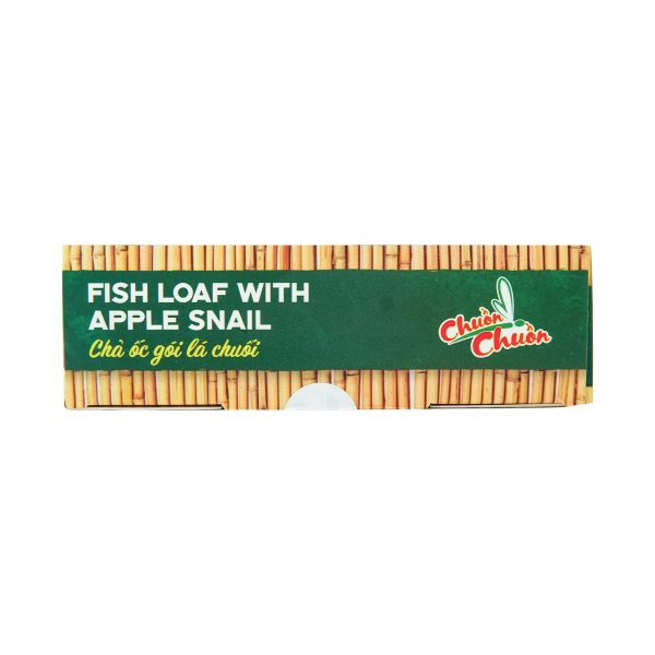 FISH LOAF WITH APPLE SNAIL // Chả ốc gói lá chuối - 73164