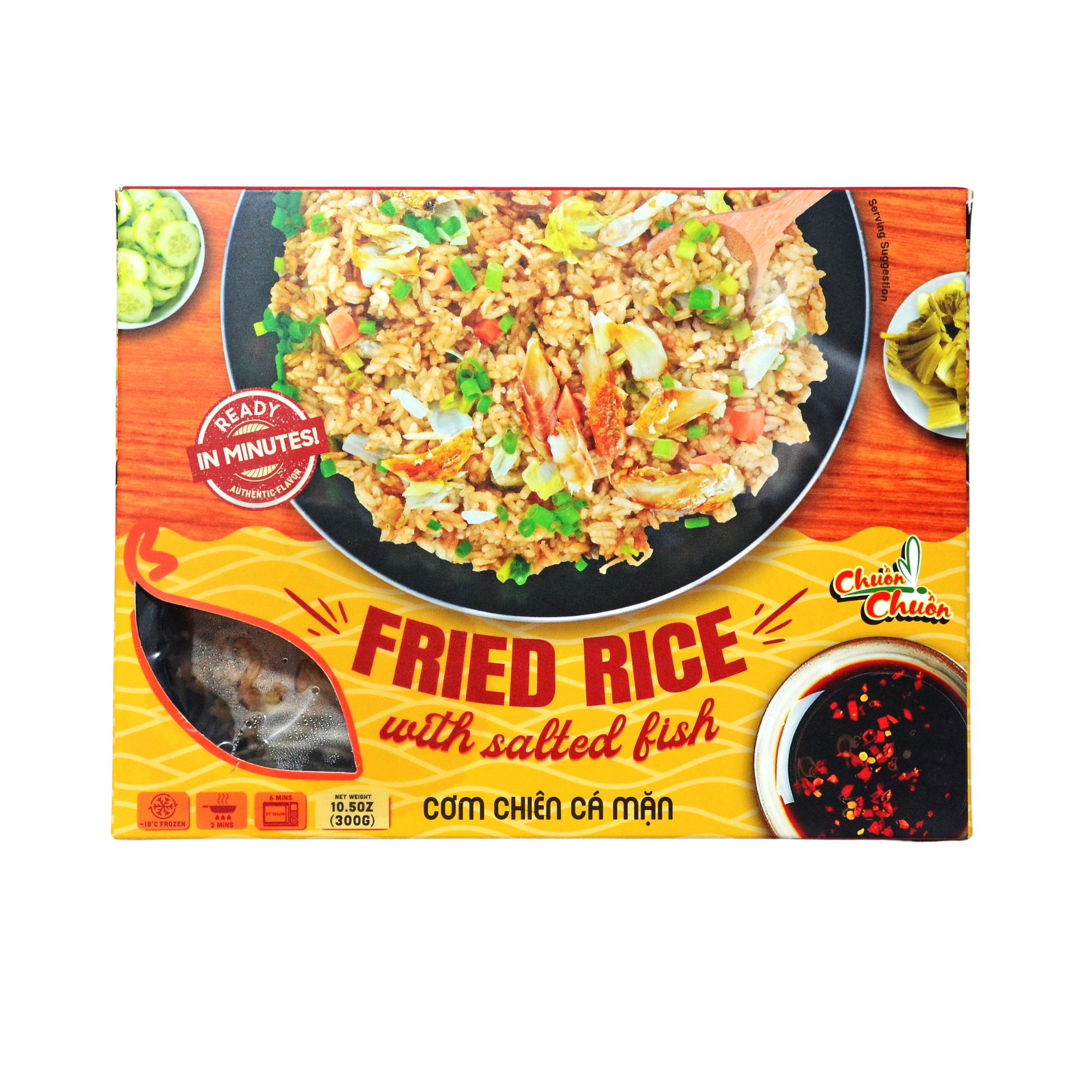 FRIED RICE WITH SALTED FISH // Cơm Chiên Cá Mặn - 71240