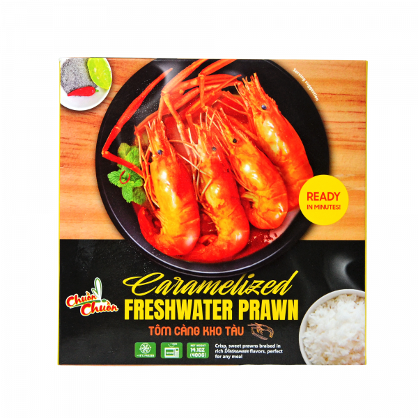 CARAMELIZED FRESHWATER PRAWN // Tôm Càng Kho Tàu (big size - 5 piece) - 71260