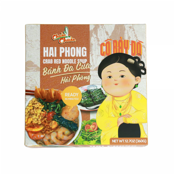 HAI PHONG CRAB RED NOODLE SOUP // Bánh Đa Cua Hải Phòng Cô Bảy Đò - 73787