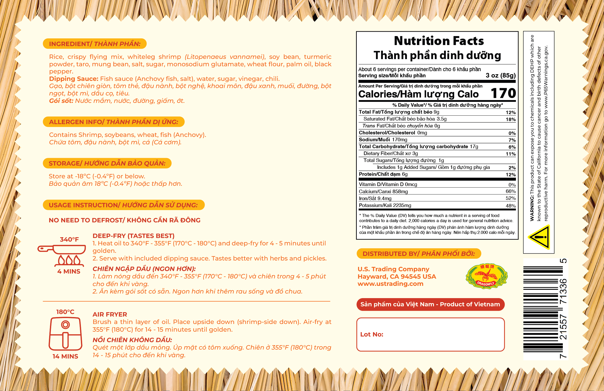 Banh cong Co Bay Do-05 Vietnamese Shrimp & Mung Bean Fritter // Bánh Cóng Sóc Trăng - Cô Bảy Đò - 71336