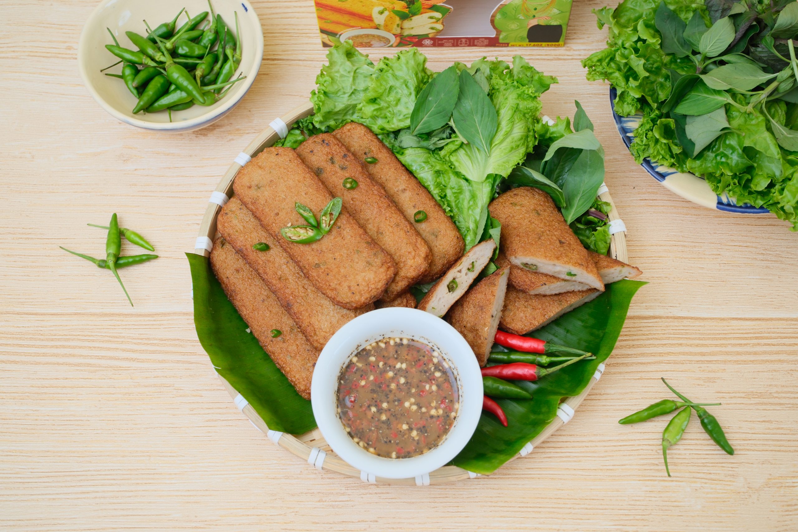 DSCF7599 FEATHERBACK FISH CAKE (GREEN BIRD’S EYE CHILI FLAVOR) // Chả cá thát lát ớt xiêm xanh